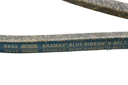 Carlisle BK63 Aramax Blue Ribbon V-Belt NOS