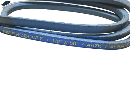 A&I Products A57K, 4L590K, PEM0256 Drive Belt 1/2"x59" NOS