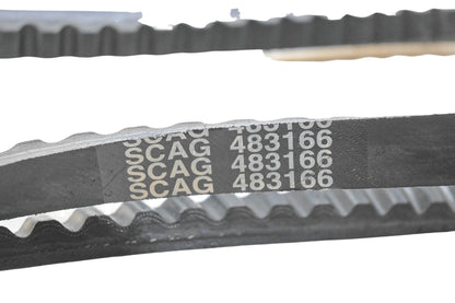 Scag 483166 Cogged Belt NOS