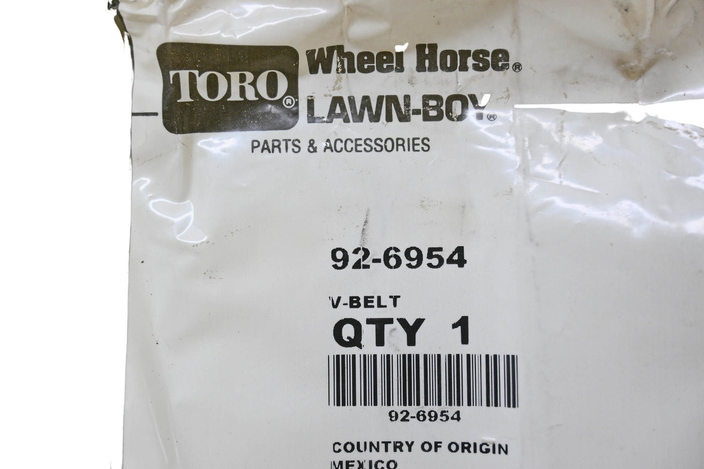 Toro 92-6954 V-Belt NOS