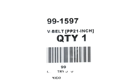 Toro 99-1597 V-Belt PP21-Inch NOS