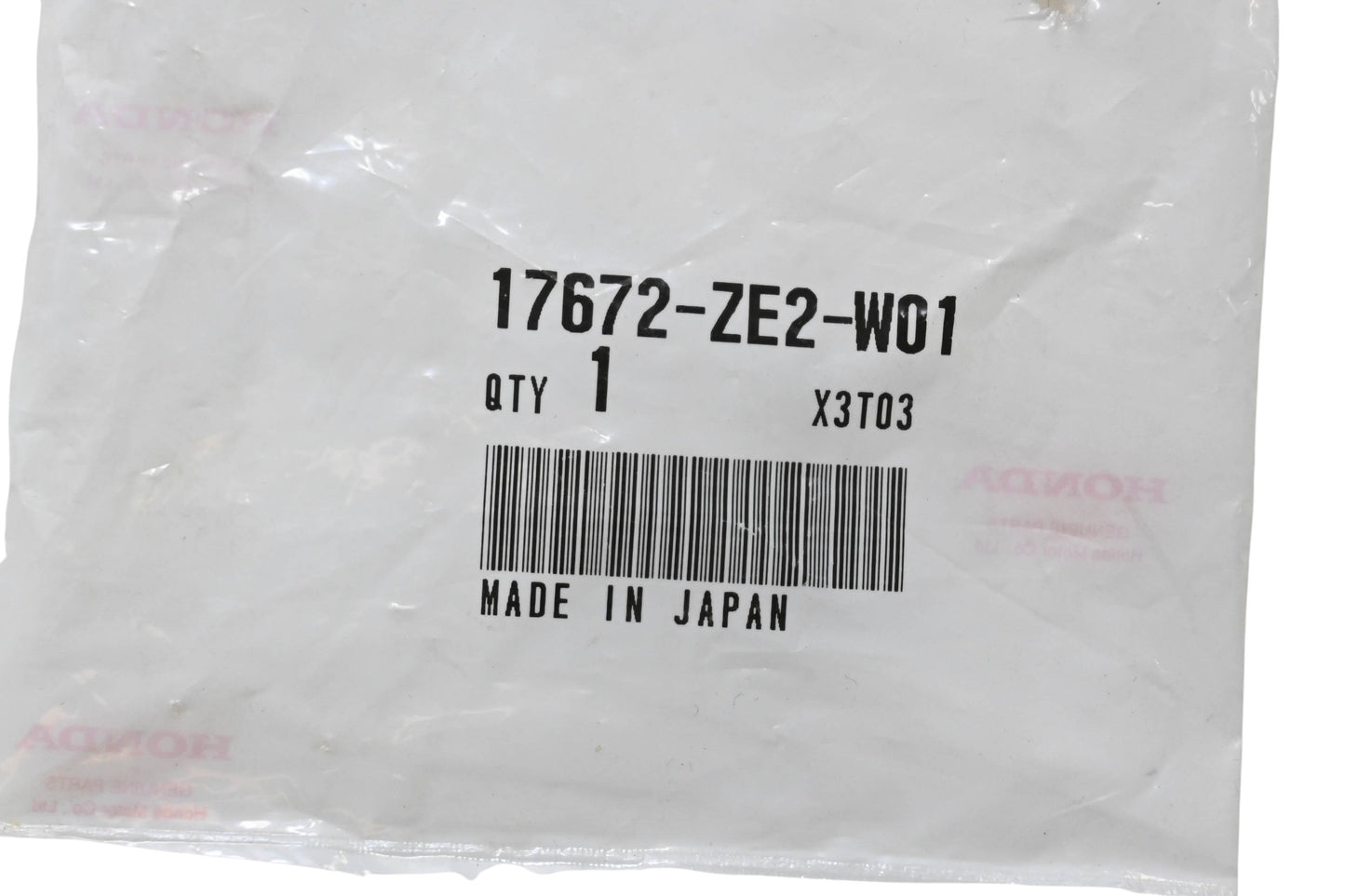 New OEM Honda 17672-ZE2-W01 Fuel Filter NOS