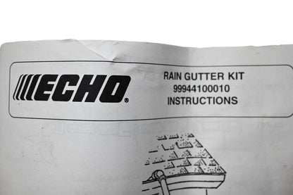New OEM Echo 99944100010 Rain Gutter Kit NOS