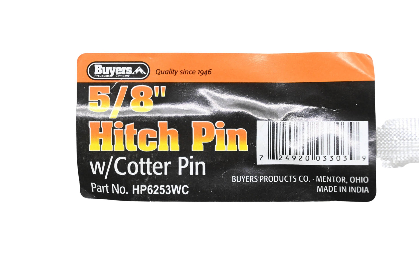 Buyers HP6253WC Hitch Pin 5/8" & Cotter Pin NOS