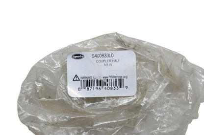 SpeeCo S400833L0, L075X1/2 Coupler Half NOS