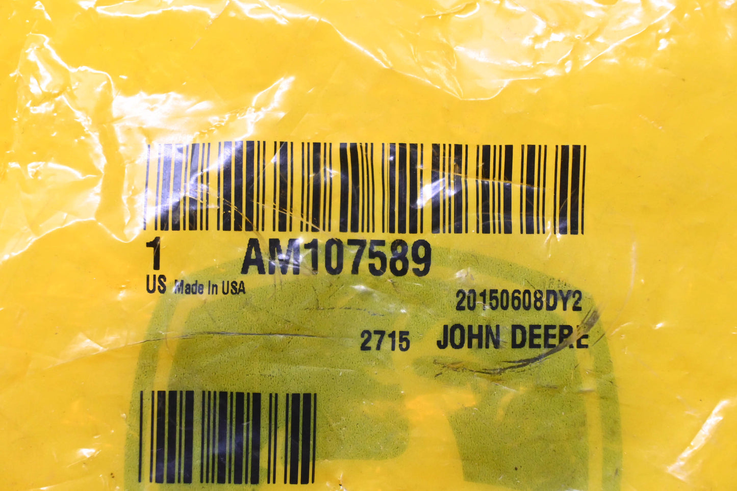 New OEM John Deere AM107589 Drive Pulley NOS