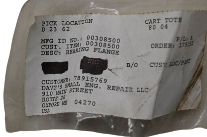 Ariens 00308500 Bearing Flange NOS