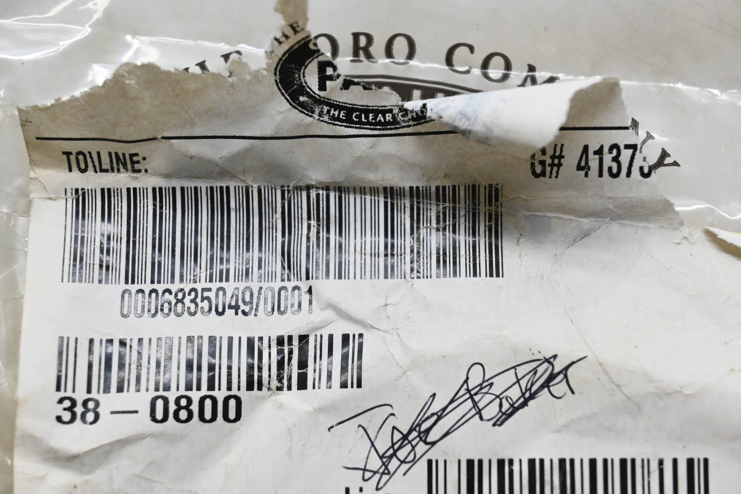 Toro 38-0800 Friction Plate NOS