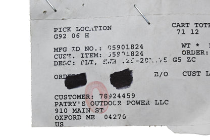 Ariens 05901824 Bolt .25-20x.75 NOS