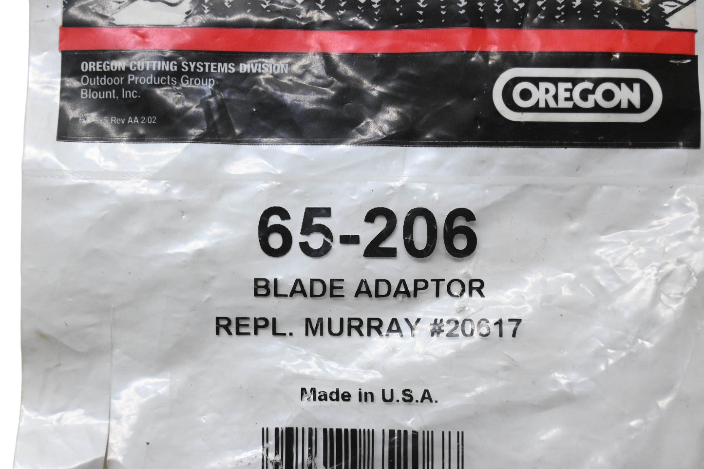 Oregon 65-206, 20617 Blade Adaptor NOS
