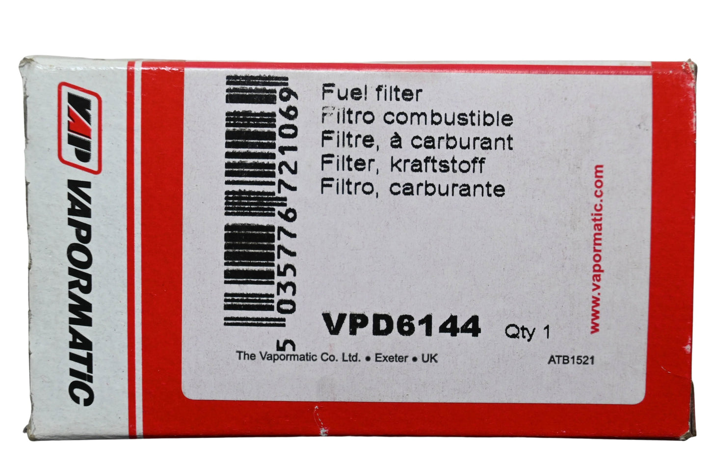 Vapormatic VPD6144 Fuel Filter NOS
