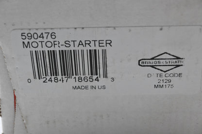 New OEM Briggs & Stratton 590476 Starter Motor NOS