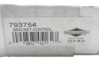New OEM Briggs & Stratton 793754 Control Bracket NOS