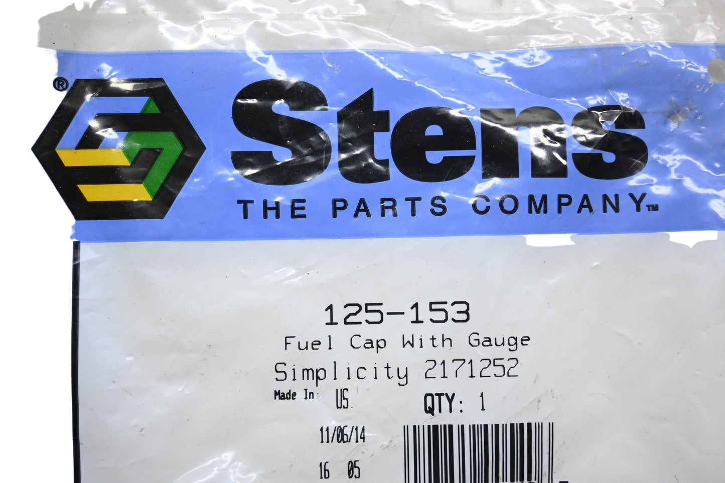 Stens 125-153, 2171252 Simplicity NOS