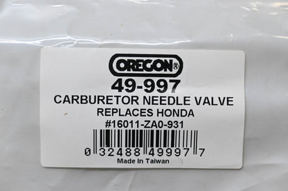 Oregon 49-997, 16011-ZA0-931 Carburetor Needle Valve NOS