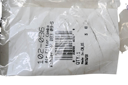 Stens 102-036, 32 083 09-S Air Filter Combo NOS