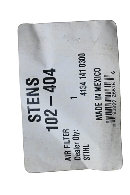 Stens 102-404, 4134 141 0300 Air Filter NOS
