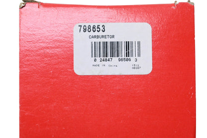 New OEM Briggs & Stratton 798653 Carburetor NOS