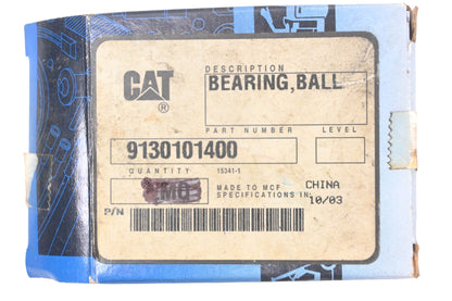 Caterpillar 9130101400, 6202-2RS Shuster Ball Bearing NOS