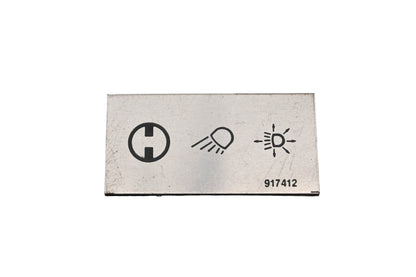 Mitsubishi 917412 Plate NOS