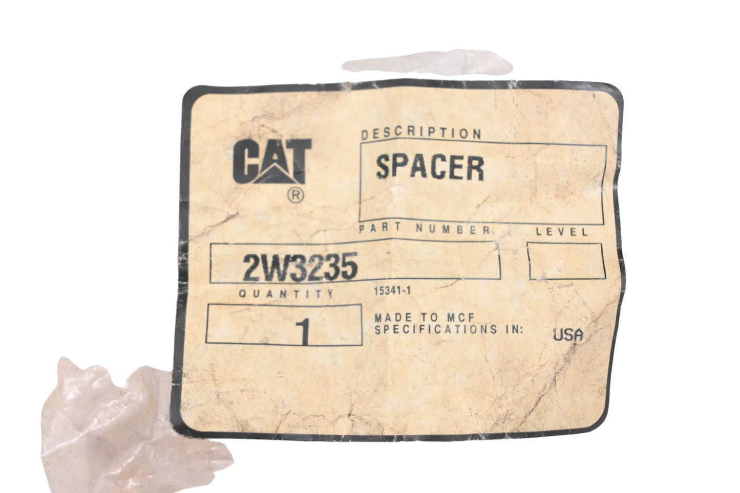 Caterpillar 2W3235, 2W-3235 Spacer NOS