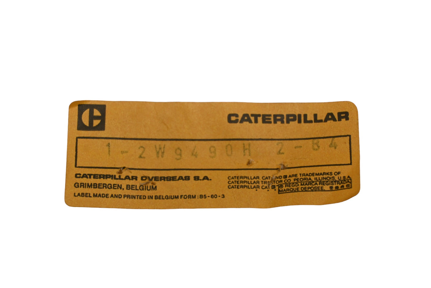Caterpillar 2W9490, 2W-9490 Spacer NOS