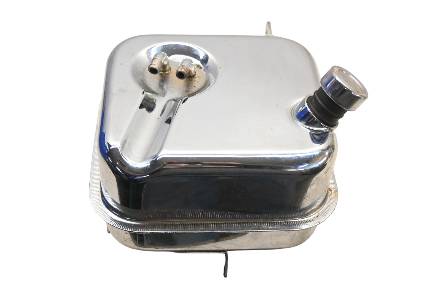 OEM Harley Davidson 62504-82 Chrome Oil Tank Assembly