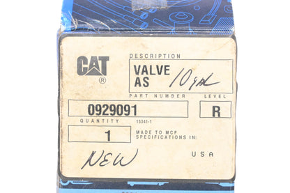 Caterpillar 0929091, 092-9091 Valve Assembly NOS