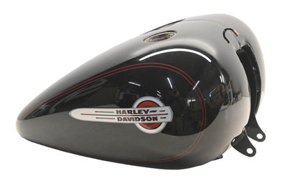 OEM Harley Davidson 62207-02 Black 2002 FLSTC With Red Logo Fuel Tank