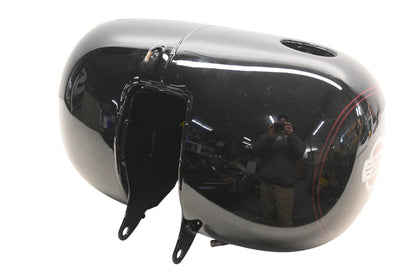 OEM Harley Davidson 62207-02 Black 2002 FLSTC With Red Logo Fuel Tank