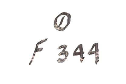 Aftermarket F344 Slotted Hex Nut NOS