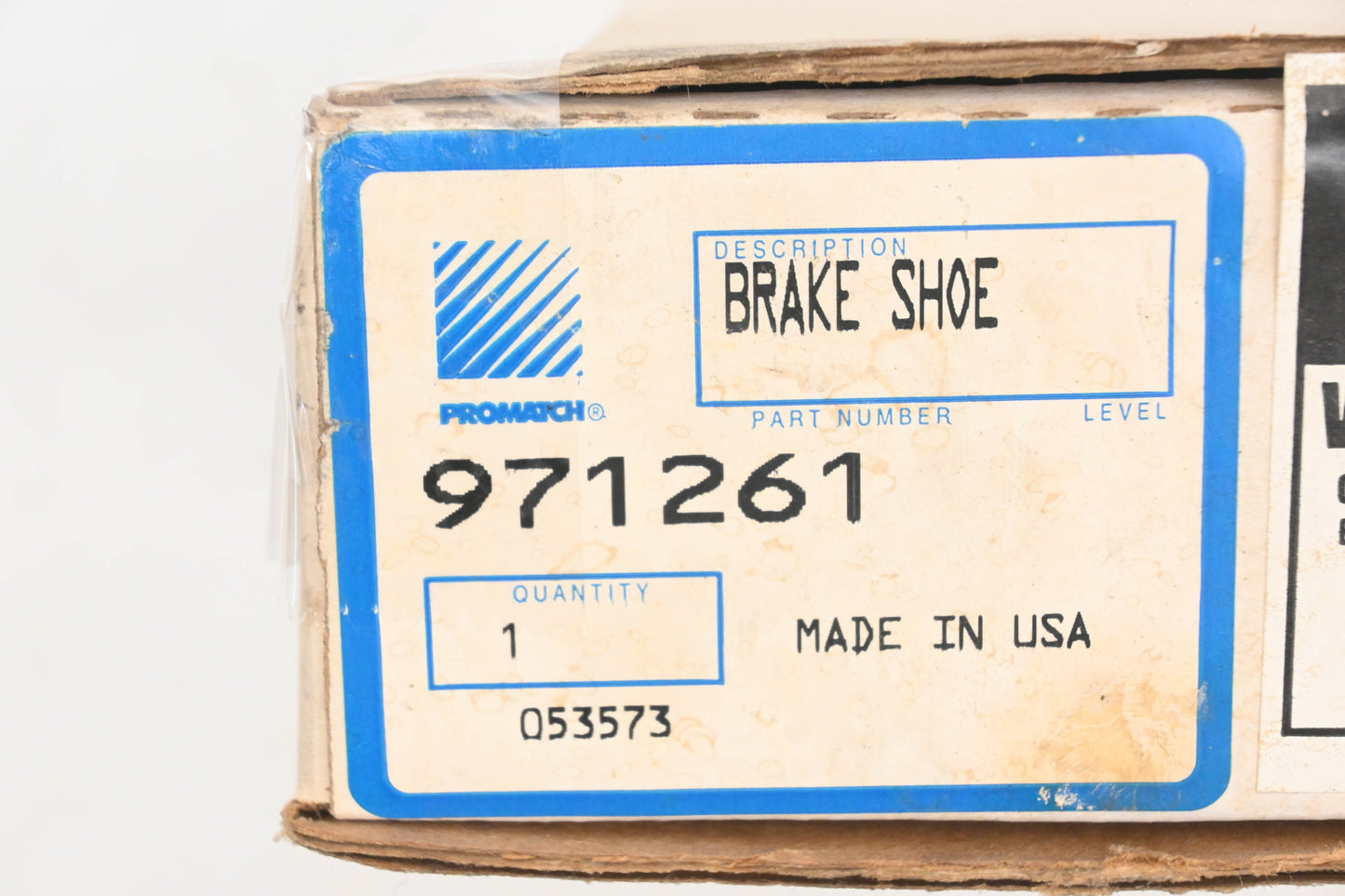 Promatch 971261 Brake Shoe NOS