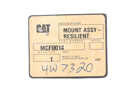 Caterpillar MCF0014, 4W7320 Mitsubishi Mount Assembly NOS