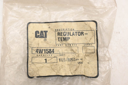 Caterpillar 4W1584, 4W-1584 Temperature Regulator Thermostat NOS