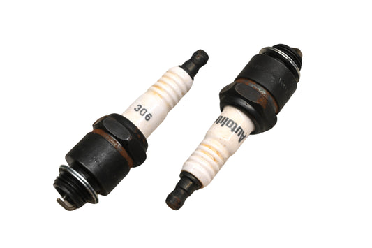 Autolite 306 Spark Plugs Qty 2 NOS