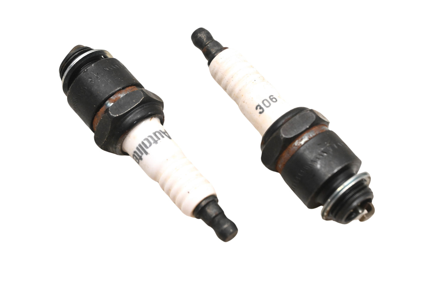 Autolite 306 Spark Plugs Qty 2 NOS