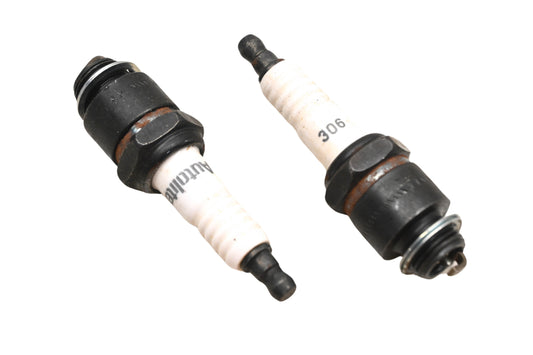 Autolite 306 Spark Plugs Qty 2 NOS
