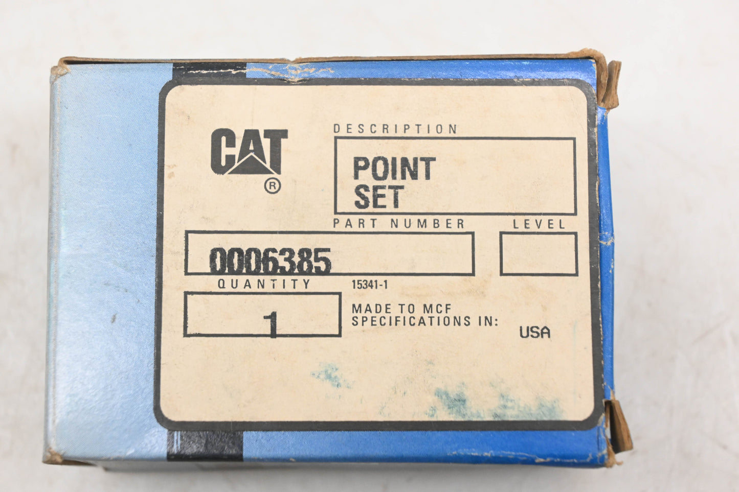 Caterpillar 0006385, 000-6385 Contact Point Kit NOS