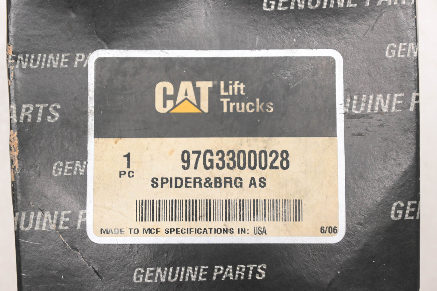 Caterpillar 97G3300028 Spider & Bearing U-Joint Assembly NOS