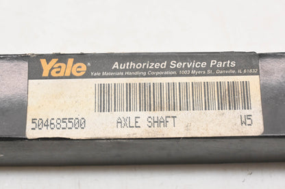 Yale 504685500 Axle Shaft NOS