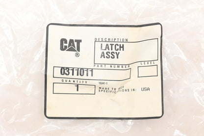 Caterpillar 0311011, 031-1011 Toggle Latch Assembly NOS