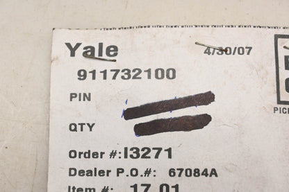 Yale 911732100 Pin NOS