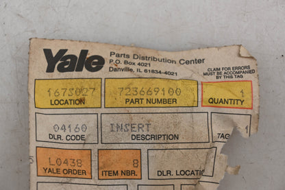 Yale 723669100 Insert NOS