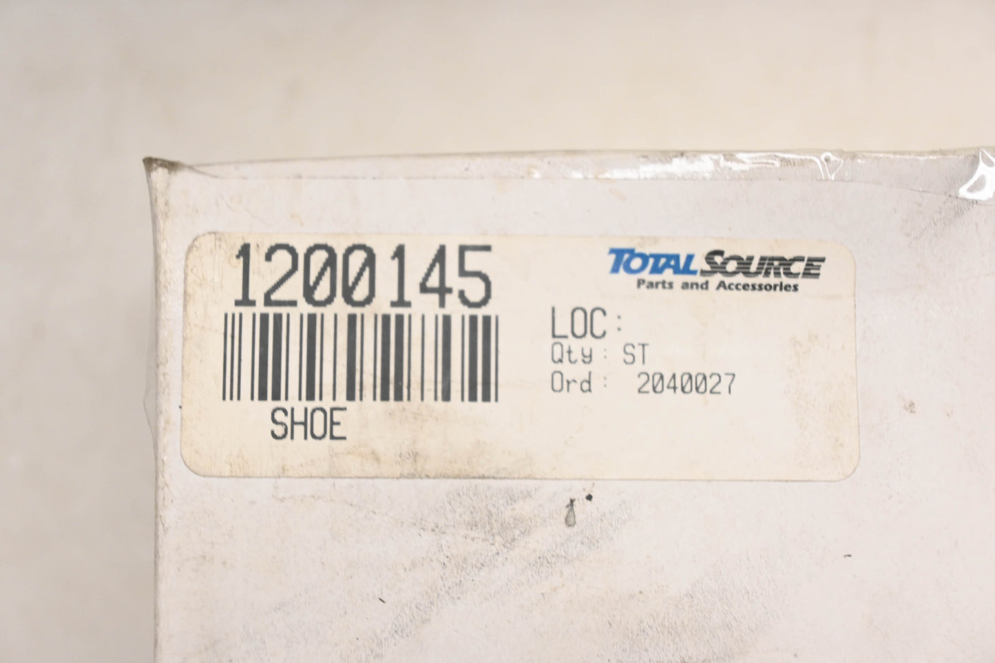 Total Source 1200145, CT7T5671 Brake Shoe NOS