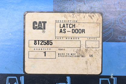 Caterpillar 8T2585, 8T-2585 Door Latch Assembly NOS