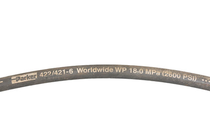Parker 422/421-6 2600PSI 21" Hydraulic Hose