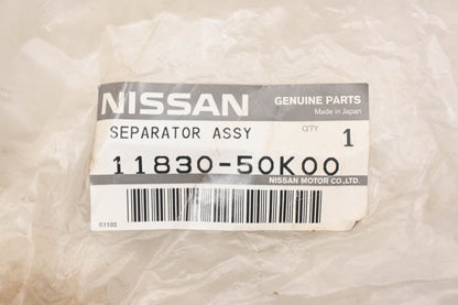 Nissan 11830-50K00 Breather Separator Assembly NOS