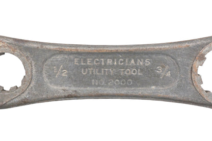 Aftermarket 2000 Electrician Utility 1/2" 3/4" Tool