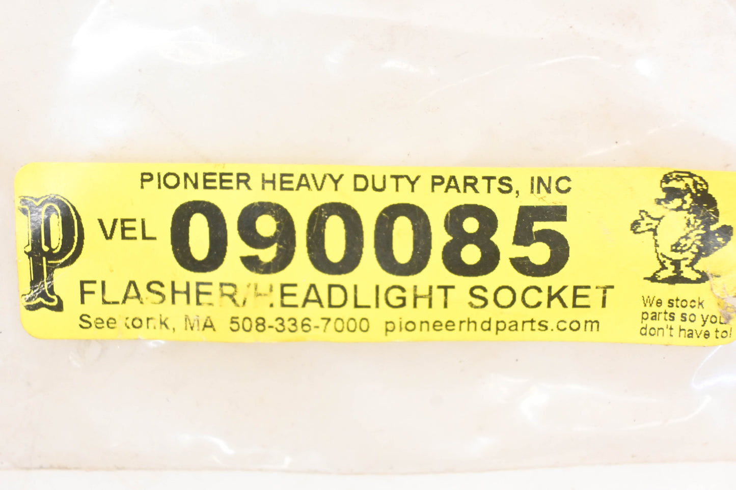 Pioneer 090085 Flasher Headlight Socket NOS