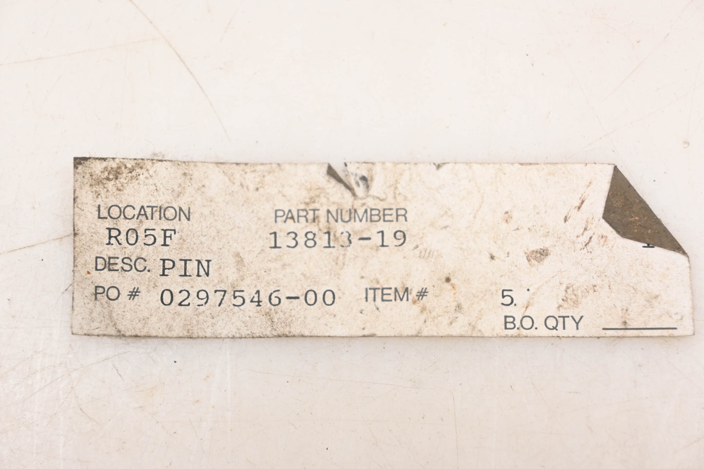 Aftermarket 13813-19 Forklift Pin NOS